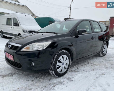 Черный Форд Фокус, объемом двигателя 1.6 л и пробегом 255 тыс. км за 6050 $, фото 1 на Automoto.ua