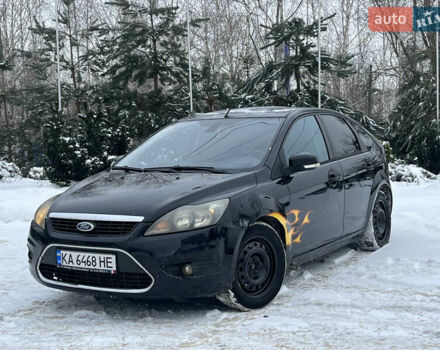 Черный Форд Фокус, объемом двигателя 1.8 л и пробегом 243 тыс. км за 3990 $, фото 1 на Automoto.ua