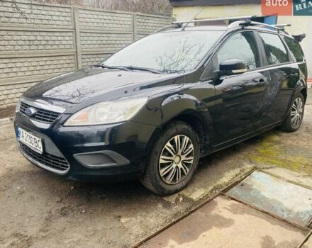 Черный Форд Фокус, объемом двигателя 1.6 л и пробегом 390 тыс. км за 2700 $, фото 1 на Automoto.ua