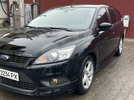 Черный Форд Фокус, объемом двигателя 1.6 л и пробегом 307 тыс. км за 5300 $, фото 1 на Automoto.ua