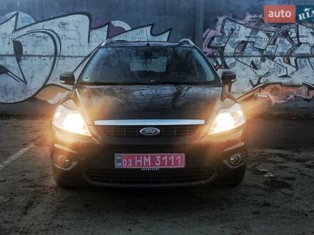 Черный Форд Фокус, объемом двигателя 1.6 л и пробегом 226 тыс. км за 5650 $, фото 1 на Automoto.ua