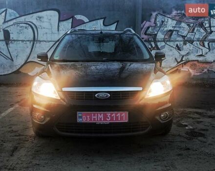 Черный Форд Фокус, объемом двигателя 1.6 л и пробегом 226 тыс. км за 5600 $, фото 1 на Automoto.ua