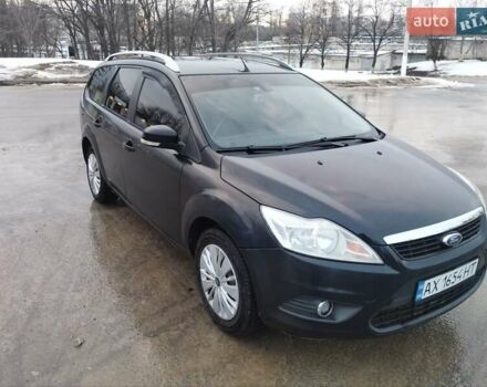 Черный Форд Фокус, объемом двигателя 1.6 л и пробегом 200 тыс. км за 5000 $, фото 1 на Automoto.ua