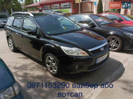 Форд Фокус 2010 в Бучаче на Automoto.ua Черный Форд Фокус, объемом двигателя 1.6 л и пробегом 231 тыс. км за 5300 $, фото 1 на Automoto.ua