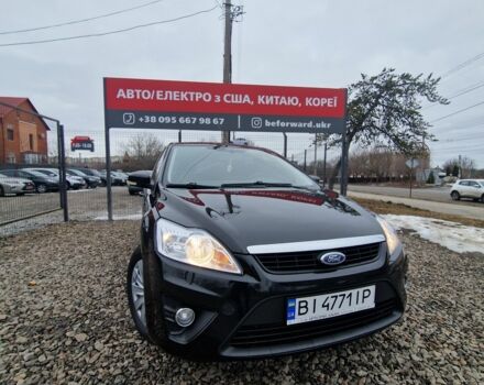 Черный Форд Фокус, объемом двигателя 1.6 л и пробегом 158 тыс. км за 5693 $, фото 1 на Automoto.ua
