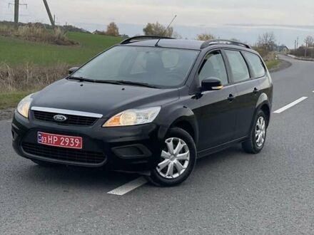 Черный Форд Фокус, объемом двигателя 1.6 л и пробегом 210 тыс. км за 6000 $, фото 1 на Automoto.ua