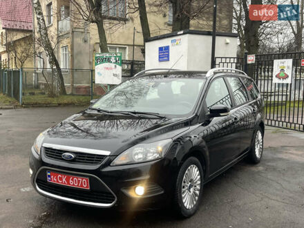 Черный Форд Фокус, объемом двигателя 1.6 л и пробегом 242 тыс. км за 6150 $, фото 1 на Automoto.ua