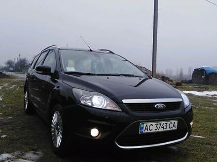 Форд Фокус 2010 в Луцке на Automoto.ua Черный Форд Фокус, объемом двигателя 1.6 л и пробегом 217 тыс. км за 6950 $, фото 1 на Automoto.ua