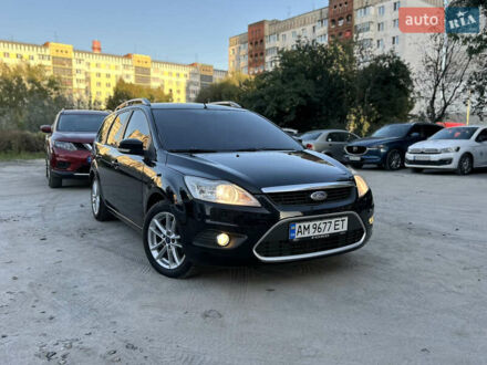 Черный Форд Фокус, объемом двигателя 1.56 л и пробегом 227 тыс. км за 5700 $, фото 1 на Automoto.ua