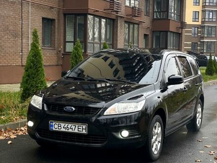 Черный Форд Фокус, объемом двигателя 1.8 л и пробегом 230 тыс. км за 6300 $, фото 1 на Automoto.ua
