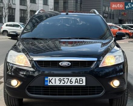 Черный Форд Фокус, объемом двигателя 1.6 л и пробегом 270 тыс. км за 5700 $, фото 1 на Automoto.ua