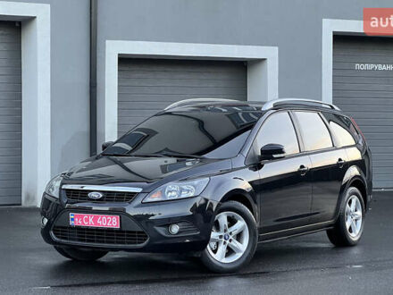 Черный Форд Фокус, объемом двигателя 1.8 л и пробегом 218 тыс. км за 5799 $, фото 1 на Automoto.ua
