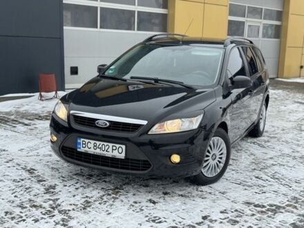 Черный Форд Фокус, объемом двигателя 1.6 л и пробегом 330 тыс. км за 5000 $, фото 1 на Automoto.ua