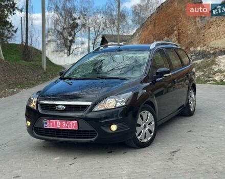 Черный Форд Фокус, объемом двигателя 1.6 л и пробегом 217 тыс. км за 5700 $, фото 1 на Automoto.ua