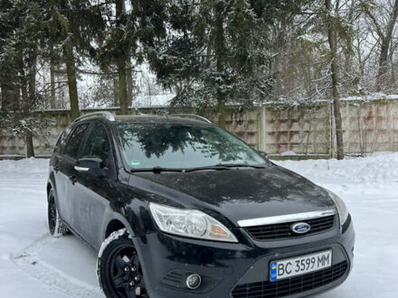 Черный Форд Фокус, объемом двигателя 1.8 л и пробегом 265 тыс. км за 5700 $, фото 1 на Automoto.ua