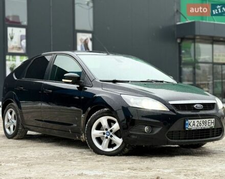 Черный Форд Фокус, объемом двигателя 1.6 л и пробегом 215 тыс. км за 5900 $, фото 1 на Automoto.ua
