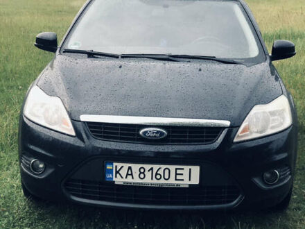 Черный Форд Фокус, объемом двигателя 1.6 л и пробегом 244 тыс. км за 5700 $, фото 1 на Automoto.ua