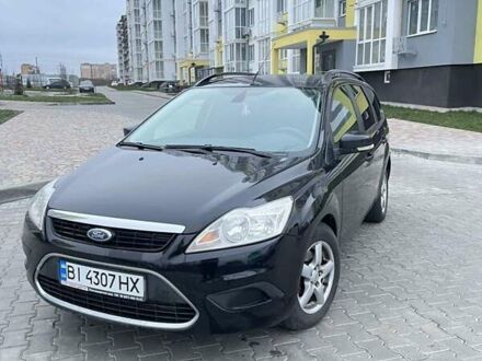 Черный Форд Фокус, объемом двигателя 1.6 л и пробегом 323 тыс. км за 5900 $, фото 1 на Automoto.ua