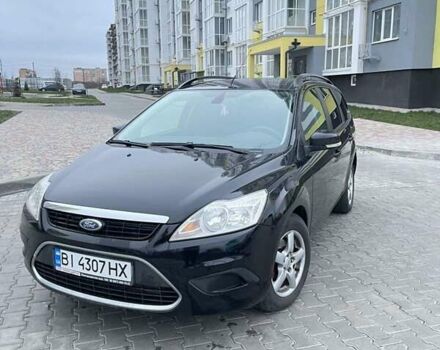 Черный Форд Фокус, объемом двигателя 1.6 л и пробегом 323 тыс. км за 5900 $, фото 1 на Automoto.ua