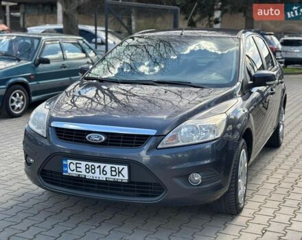 Черный Форд Фокус, объемом двигателя 1.6 л и пробегом 225 тыс. км за 5200 $, фото 1 на Automoto.ua