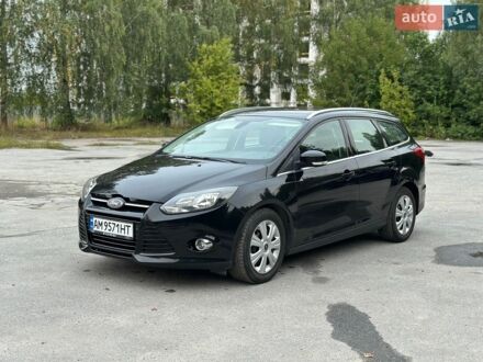 Черный Форд Фокус, объемом двигателя 1.6 л и пробегом 179 тыс. км за 6300 $, фото 1 на Automoto.ua