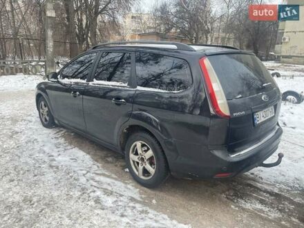 Черный Форд Фокус, объемом двигателя 1.6 л и пробегом 190 тыс. км за 5100 $, фото 1 на Automoto.ua