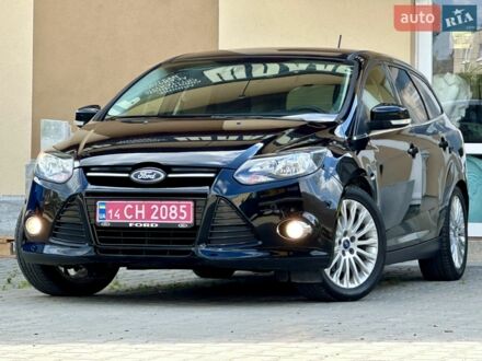 Черный Форд Фокус, объемом двигателя 1.6 л и пробегом 219 тыс. км за 7850 $, фото 1 на Automoto.ua