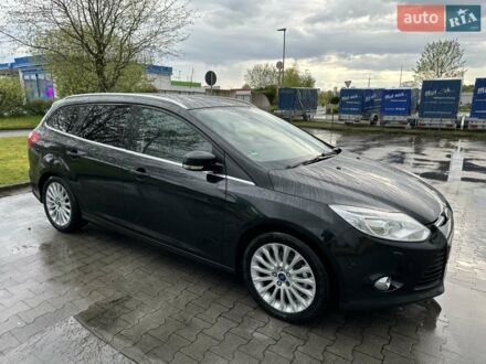 Чорний Форд Фокус, об'ємом двигуна 2 л та пробігом 340 тис. км за 6000 $, фото 1 на Automoto.ua