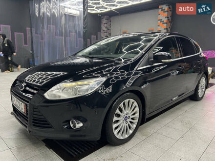 Черный Форд Фокус, объемом двигателя 1.6 л и пробегом 219 тыс. км за 7350 $, фото 1 на Automoto.ua