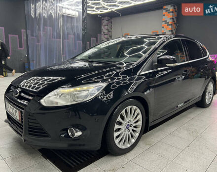 Черный Форд Фокус, объемом двигателя 1.6 л и пробегом 219 тыс. км за 7350 $, фото 1 на Automoto.ua