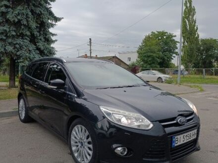 Черный Форд Фокус, объемом двигателя 1.6 л и пробегом 228 тыс. км за 7600 $, фото 1 на Automoto.ua