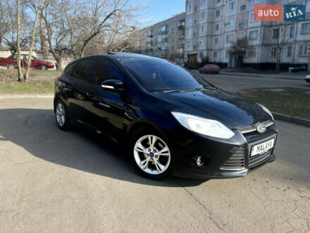 Чорний Форд Фокус, об'ємом двигуна 2 л та пробігом 210 тис. км за 5000 $, фото 1 на Automoto.ua
