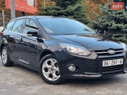 Черный Форд Фокус, объемом двигателя 1.6 л и пробегом 215 тыс. км за 8100 $, фото 1 на Automoto.ua
