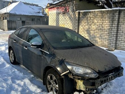 Черный Форд Фокус, объемом двигателя 1.6 л и пробегом 570 тыс. км за 4800 $, фото 1 на Automoto.ua