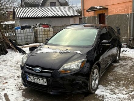 Чорний Форд Фокус, об'ємом двигуна 2 л та пробігом 200 тис. км за 6500 $, фото 1 на Automoto.ua