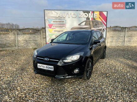 Черный Форд Фокус, объемом двигателя 1.6 л и пробегом 267 тыс. км за 7700 $, фото 1 на Automoto.ua