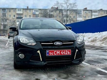 Черный Форд Фокус, объемом двигателя 1.6 л и пробегом 207 тыс. км за 7300 $, фото 1 на Automoto.ua