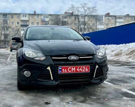 Черный Форд Фокус, объемом двигателя 1.6 л и пробегом 207 тыс. км за 7000 $, фото 1 на Automoto.ua