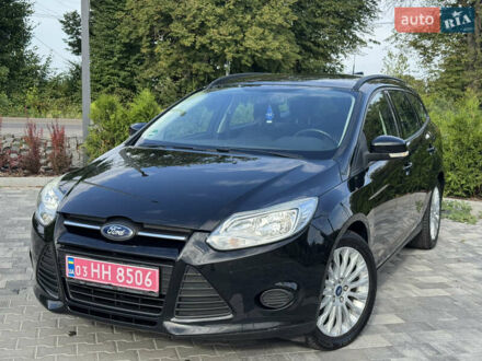 Черный Форд Фокус, объемом двигателя 1.6 л и пробегом 188 тыс. км за 7950 $, фото 1 на Automoto.ua