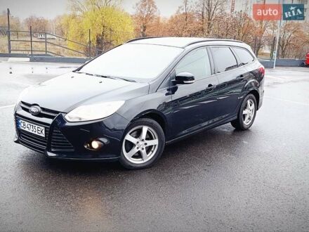 Черный Форд Фокус, объемом двигателя 2 л и пробегом 214 тыс. км за 7600 $, фото 1 на Automoto.ua