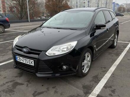 Черный Форд Фокус, объемом двигателя 2 л и пробегом 215 тыс. км за 7700 $, фото 1 на Automoto.ua