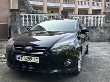 Форд Фокус 2013 у Калуше на Automoto.ua Чорний Форд Фокус, об'ємом двигуна 1.6 л та пробігом 251 тис. км за 7200 $, фото 1 на Automoto.ua