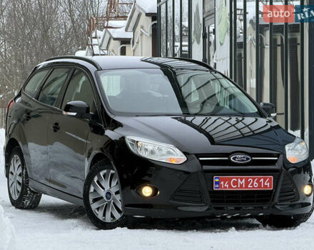 Черный Форд Фокус, объемом двигателя 1.6 л и пробегом 186 тыс. км за 7700 $, фото 1 на Automoto.ua