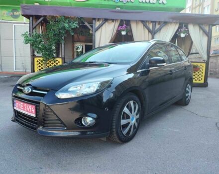 Черный Форд Фокус, объемом двигателя 1.6 л и пробегом 221 тыс. км за 8450 $, фото 1 на Automoto.ua