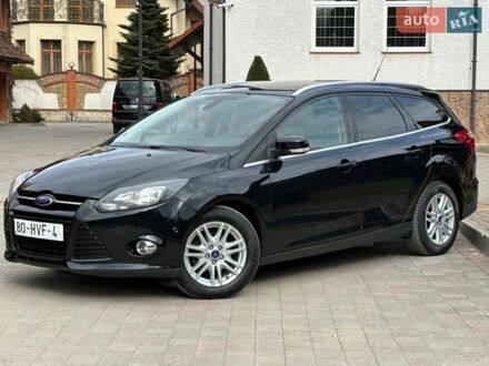 Черный Форд Фокус, объемом двигателя 1.6 л и пробегом 215 тыс. км за 8999 $, фото 1 на Automoto.ua