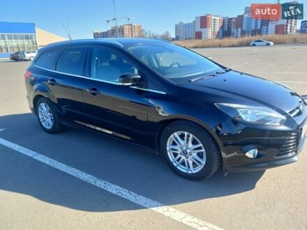 Черный Форд Фокус, объемом двигателя 1.6 л и пробегом 203 тыс. км за 7800 $, фото 1 на Automoto.ua