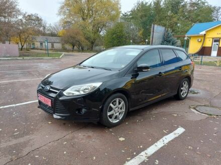 Черный Форд Фокус, объемом двигателя 1.6 л и пробегом 170 тыс. км за 7300 $, фото 1 на Automoto.ua