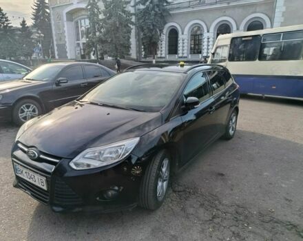 Черный Форд Фокус, объемом двигателя 1.6 л и пробегом 175 тыс. км за 8600 $, фото 1 на Automoto.ua