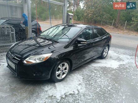 Черный Форд Фокус, объемом двигателя 2 л и пробегом 145 тыс. км за 7300 $, фото 1 на Automoto.ua