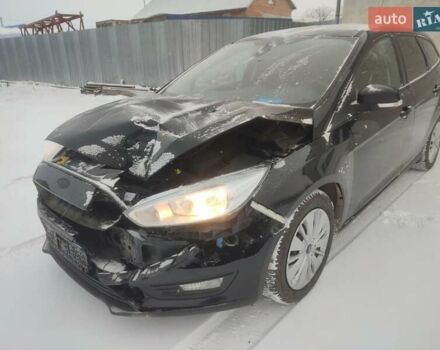 Черный Форд Фокус, объемом двигателя 1.6 л и пробегом 227 тыс. км за 6450 $, фото 1 на Automoto.ua